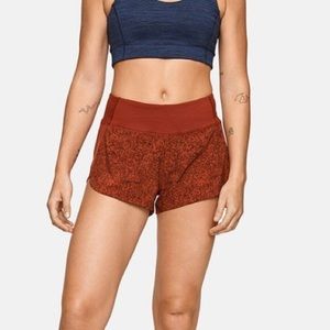Outdoor Voices Hudson Shorts in Pebbled Brick